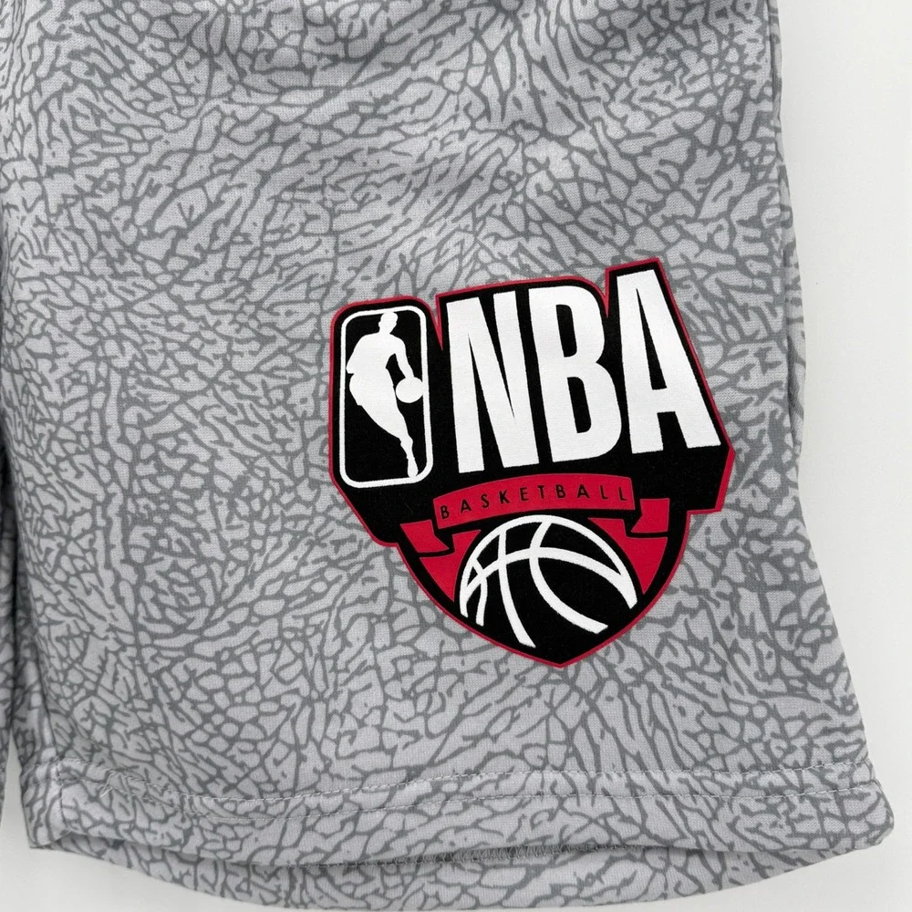 NBA Basketball Power Drive Shorts Mens Size Medium Gray Athleisure Athletic Gym - Picture 11 of 16